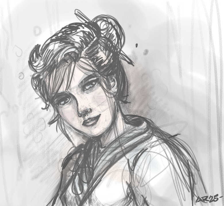 Portrait Study — Pencil Sketch